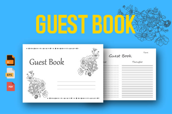 Download Guest Book Interior KDP - Guest book interior Collection